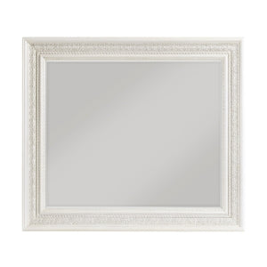 Theodora White Mirror - Ornate Home