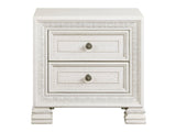 Theodora White Nightstand - Ornate Home
