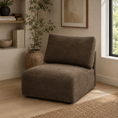 Theodore Brown Modular - Armless Chair - Ornate Home