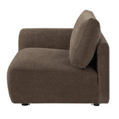 Theodore Brown Modular - Left Facing Arm Chair - Ornate Home