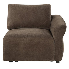 Theodore Brown Modular - Right Facing Arm Chair - Ornate Home