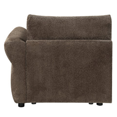 Theodore Brown Modular - Right Facing Arm Chair - Ornate Home