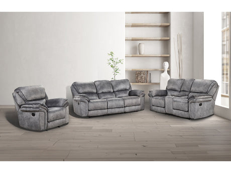 Theola Gray Sofa & Loveseat & Chair - Ornate Home