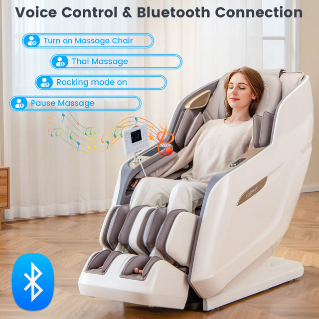 Therapy 36-New 3D Model-SL Track Massage Chair with Airbags Waist and Calves Heating Foot Rollers - Ornate Home