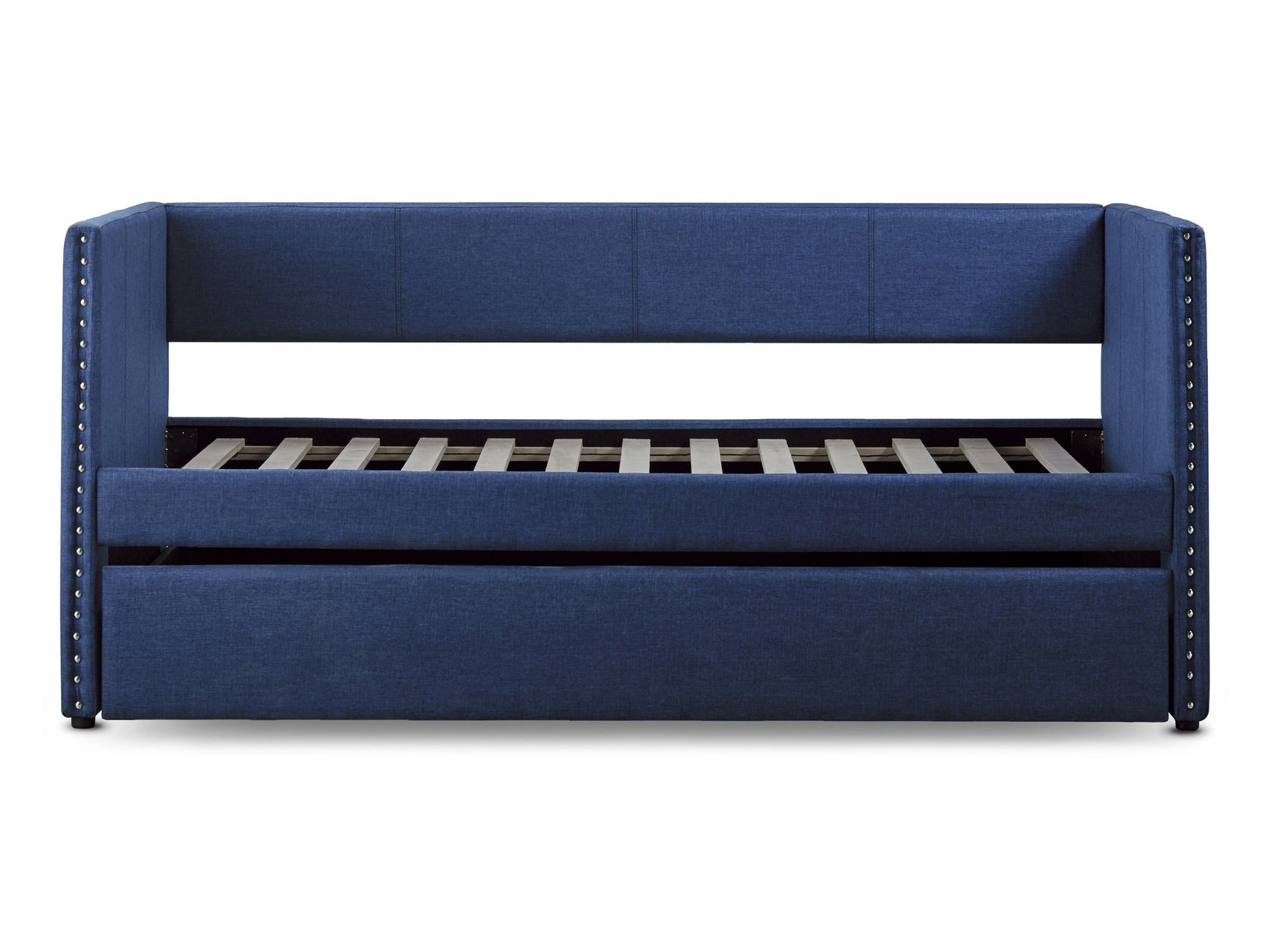 Therese Blue Daybed with Trundle - Ornate Home