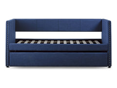 Therese Blue Daybed with Trundle - Ornate Home