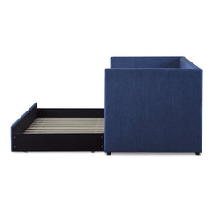 Therese Blue Daybed with Trundle - Ornate Home