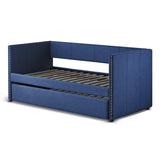 Therese Blue Daybed with Trundle - Ornate Home