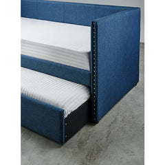 Therese Blue Daybed with Trundle - Ornate Home