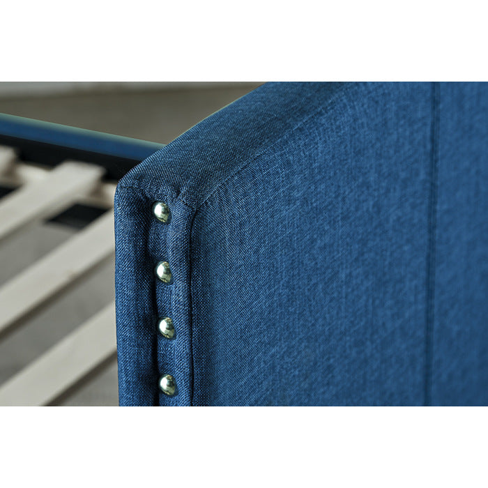 Therese Blue Daybed with Trundle - Ornate Home