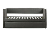 Therese Gray Daybed with Trundle - Ornate Home