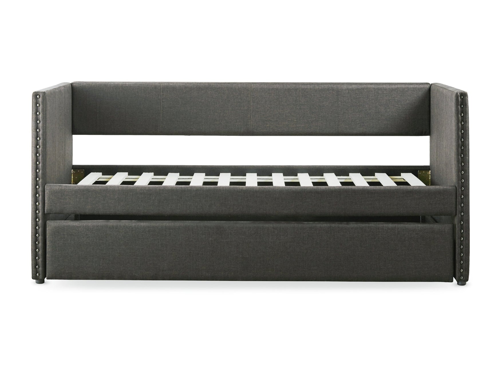 Therese Gray Daybed with Trundle - Ornate Home