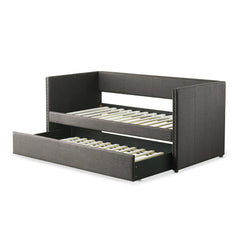 Therese Gray Daybed with Trundle - Ornate Home