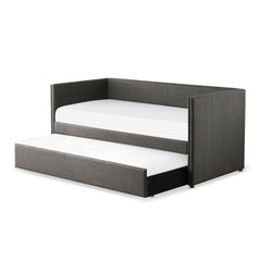 Therese Gray Daybed with Trundle - Ornate Home