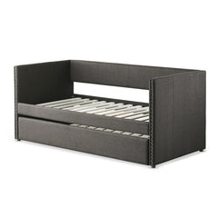 Therese Gray Daybed with Trundle - Ornate Home