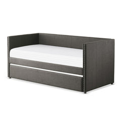 Therese Gray Daybed with Trundle - Ornate Home