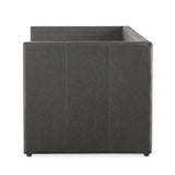 Therese Gray Daybed with Trundle - Ornate Home