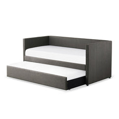 Therese Gray Daybed with Trundle - Ornate Home