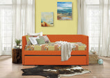 Therese Orange Daybed with Trundle - Ornate Home