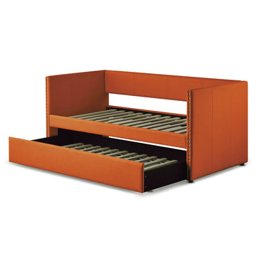 Therese Orange Daybed with Trundle - Ornate Home
