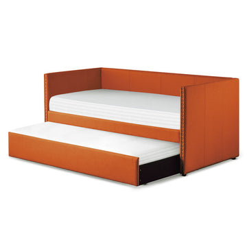 Therese Orange Daybed with Trundle - Ornate Home