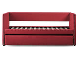 Therese Red Daybed with Trundle - Ornate Home