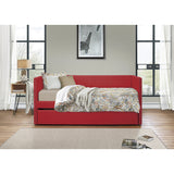 Therese Red Daybed with Trundle - Ornate Home