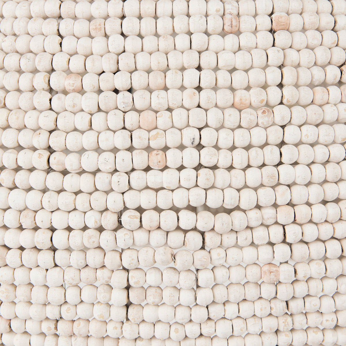 Theta Whitewash Beaded Chandelier - Ornate Home