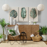 Theta Whitewash Wood Beaded Pendant Light - Ornate Home