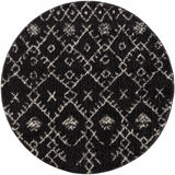 Thetford Black Berber Shag Rug - Clearance - Ornate Home