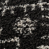 Thetford Black Berber Shag Rug - Clearance - Ornate Home
