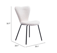 Thibideaux Ivory Dining Chair (Set of 2) - Ornate Home