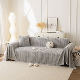 Thick Cozy 3D Cable Sofa Throw Cover, Plush Jacquard Warm Fleece Throw Blanket - Ornate Home