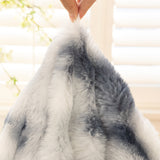 Thick Faux Fur Couch Cover Fluffy Fuzzy Warm Washable Furniture Protector for Kids Pets - Ornate Home