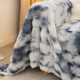 Thick Faux Fur Couch Cover Fluffy Fuzzy Warm Washable Furniture Protector for Kids Pets - Ornate Home