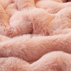 Thick Faux Fur Sofa Cover Fluffy Plush Warm Sofa Slipcover Furniture Protector for Couch Bed - Ornate Home