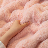 Thick Faux Fur Sofa Cover Fluffy Plush Warm Sofa Slipcover Furniture Protector for Couch Bed - Ornate Home