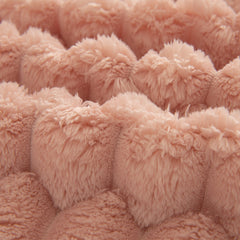 Thick Plush Faux Fur Couch Cover Blanket Warm Fuzzy Blanket Couch Protector for Winter - Ornate Home