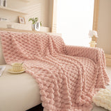 Thick Plush Faux Fur Couch Cover Blanket Warm Fuzzy Blanket Couch Protector for Winter - Ornate Home