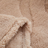 Thick Plush Jacquard Velvet Throw Blanket on Sofa, Sofa Slipcovers and Sectional Sofa Covers - Ornate Home