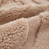 Thick Plush Jacquard Velvet Throw Blanket on Sofa, Sofa Slipcovers and Sectional Sofa Covers - Ornate Home