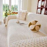 Thick Plush Non-Slip Sofa Throw Cover, Warm Soft Faux Fur Couch Protector for Winter - Ornate Home