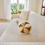 Thick Plush Non-Slip Sofa Throw Cover, Warm Soft Faux Fur Couch Protector for Winter - Ornate Home