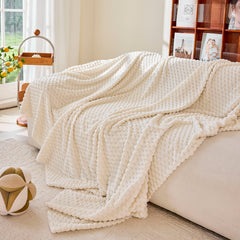 Thick Plush Non-Slip Sofa Throw Cover, Warm Soft Faux Fur Couch Protector for Winter - Ornate Home