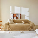 Thick Plush Non-Slip Sofa Throw Cover, Warm Soft Faux Fur Couch Protector for Winter - Ornate Home