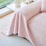Thick Sherpa Fleece Sofa Protector Cover Stylish Durable Slipcovers for Couches and Chairs - Ornate Home