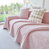 Thick Sherpa Fleece Sofa Protector Cover Stylish Durable Slipcovers for Couches and Chairs - Ornate Home