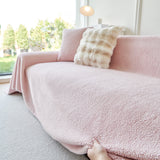 Thick Sherpa Fleece Sofa Protector Cover Stylish Durable Slipcovers for Couches and Chairs - Ornate Home