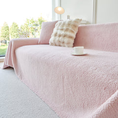 Thick Sherpa Fleece Sofa Protector Cover Stylish Durable Slipcovers for Couches and Chairs - Ornate Home