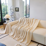 Thickened 3D Plush Premium Living Spaces Couch Covers Soft and Warm Couch Protector Blanket - Ornate Home